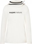 Super.Natural Damen Alpine Hoodie (Größe M, weiss)