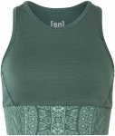 Super.Natural Damen Arabesque LF Sport BH (Größe XL, gruen)