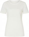 Super.Natural Damen Casual Rib Bio J T-Shirt (Größe S, weiss)