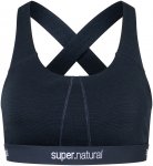 Super.Natural Damen Feel Good Sport BH (Größe XS, blau)