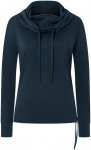 Super.Natural Damen Funnel Bio Hoodie (Größe M, blau)