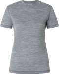 Super.Natural Damen Sierra140 T-Shirt (Größe XS, grau)