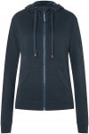 Super.Natural Damen Solution Bio Hoodie Jacke (Größe XL, blau)