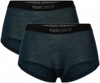 Super.Natural Damen Tundra175 2er Pack Unterhosen (Größe XS, blau)