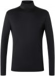 Super.Natural Damen Tundra175 Turtle Neck Longsleeve (Größe L, schwarz)