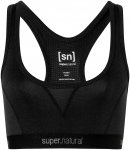 Super.Natural Damen Tundra220 Semplice Sport BH (Größe S, schwarz)