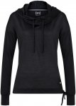 Super.Natural Damen Voyage Funnel Hoodie (Größe M, schwarz)