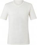 Super.Natural Herren Sierra140 V Neck T-Shirt (Größe S, weiss)