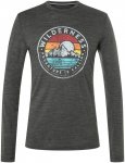 Super.Natural Herren Wildnerness Longsleeve (Größe XL, grau)