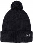 Super.Natural Pom Mütze (Größe ONE SIZE, schwarz)