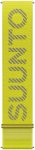 Suunto 22 Ath7 Loop Textile Armband (Größe S-M, gelb)
