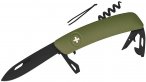 Swiza D03 Schweizer Messer (Größe One Size, oliv)