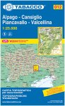 Tabacco Alpago-Cansiglio-Piancavallo-Vallcellina 12 WK