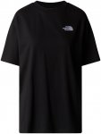 The North Face Damen Essential Oversize T-Shirt (Größe S, schwarz)