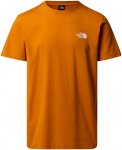 The North Face Herren Simple Dome T-Shirt (Größe XS, orange)