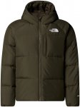 The North Face Kinder Boys North Down Hoodie Jacke (Größe 124 , oliv)