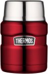 Thermos Stainless King 0.47L Isolierbehälter (Größe 0.47L, rot)