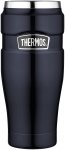 Thermos Stainless King Isolierbecher (Größe 0.47L, blau)