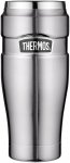 Thermos Stainless King Isolierbecher (Größe 0.47L, silber)