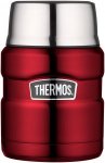 Thermos Stainless King 0,47l Isolierbehälter (Größe 0,47 Liter, rot)
