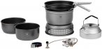 Trangia Sturmkocher groß HA ALU 25-6 mit Gasbrenner (Größe ONE SIZE, grau)