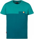 Trollkids Kinder Bergen T-Shirt (Größe 176, tuerkis)