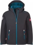 Trollkids Kinder Trollfjord Jacke (Größe 110, schwarz)