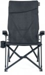 Uquip Barry Campingstuhl (Größe One Size, schwarz)