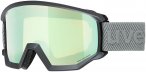 Uvex Athletic CV Skibrille (Größe One Size, grau)