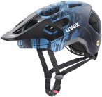 Uvex Kinder React MIPS Fahrradhelm (Größe 52-56CM, blau)