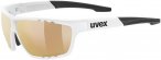 Uvex Sportstyle 706 CV V Sportbrille (Größe One Size, weiss)