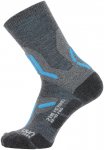 Uyn Damen Trekking 2in Merino Mid Socken (Größe 41 , grau)