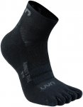 Uyn Herren Runner's Five Low Cut Socken (Größe 45 , schwarz)