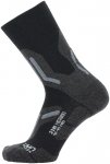 Uyn Herren Trekking 2in Merino Mid Socken (Größe 45 , schwarz)