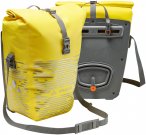 Vaude Aqua Luminum II Fahrradtasche (Größe 24L, gelb)