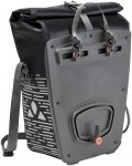 Vaude Aqua Luminum Single II Fahrradtasche (Größe 24L, schwarz)