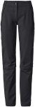 Vaude Damen Farley Stretch Capri T-Zip III Hose (Größe S, schwarz)