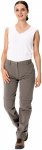 Vaude Damen Farley Stretch Zo II Hose (Größe M, braun)
