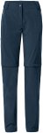 Vaude Damen Farley Stretch Zo T-Zip II Hose (Größe XXL, blau)