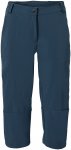 Vaude Damen Yaras 3/4 Radhose (Größe XS, blau)