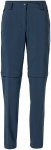 Vaude Damen Yaras Zo Radhose lang (Größe XS, blau)