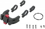 Vaude Klick Fix E-Bike Halterung (Größe ONE SIZE, schwarz)