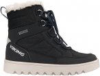 Viking Kinder Fleek Warm GTX Zip Schuhe (Größe 33, schwarz)
