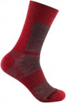Wrightsock Coolmesh II Merino Crew Socken (Größe 34 , rot)