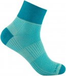 Wrightsock Coolmesh II Quarter Socken (Größe 37.5 , tuerkis)