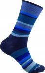 Wrightsock Stride Crew Socken (Größe 41.5 , blau)