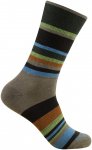 Wrightsock Stride Crew Socken (Größe 45.5 , oliv)