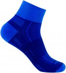 Wrightsock Stride Quarter Socken (Größe 45.5 , blau)