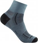 Wrightsock Stride Quarter Socken (Größe 45.5 , grau)