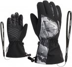 Ziener Kinder Laval Handschuhe (Größe 4, schwarz)